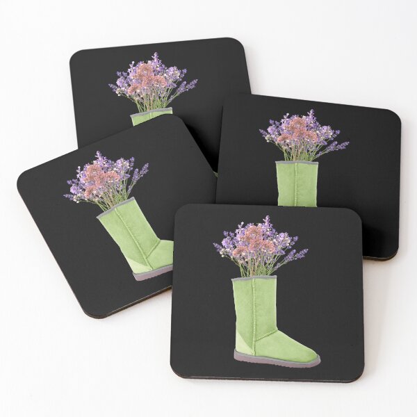Item preview, Flowers growing from boot  designed and sold by The Love Quill.