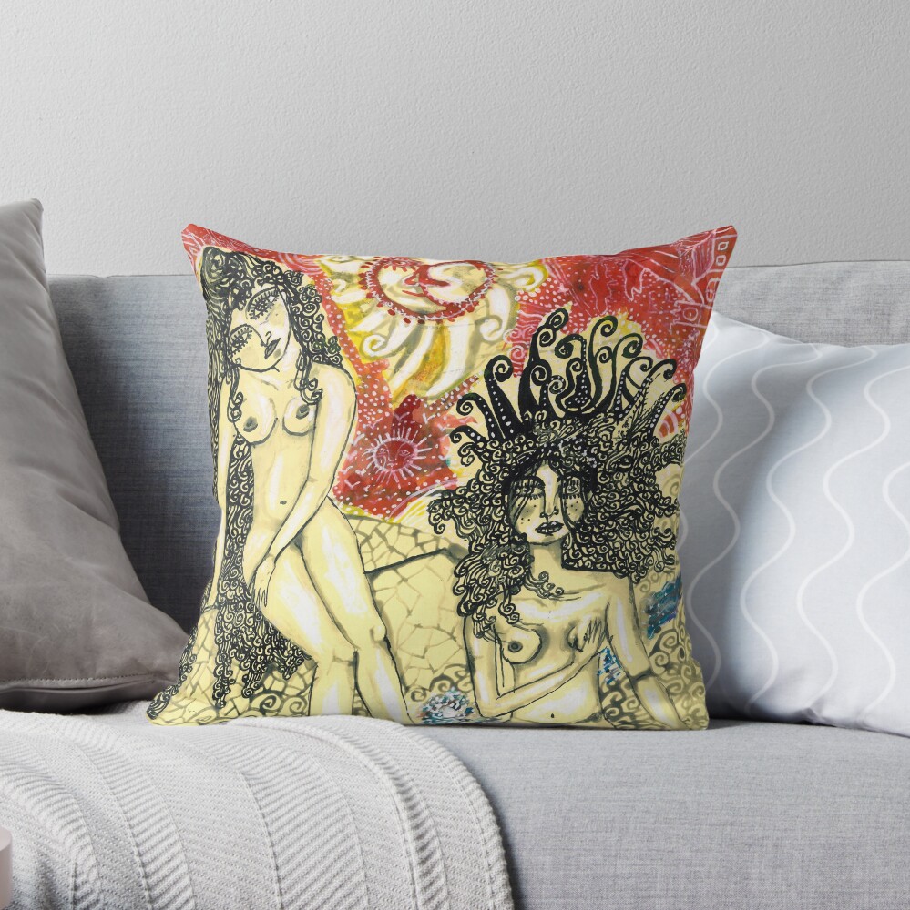Item preview, Throw Pillow designed and sold by aremaarega.