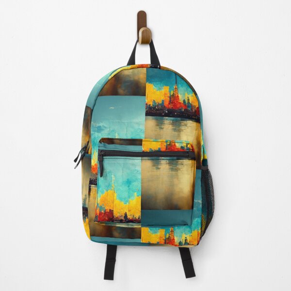 Item preview, New York City skyline / Van Gogh Style designed and sold by ElMafioso1000.