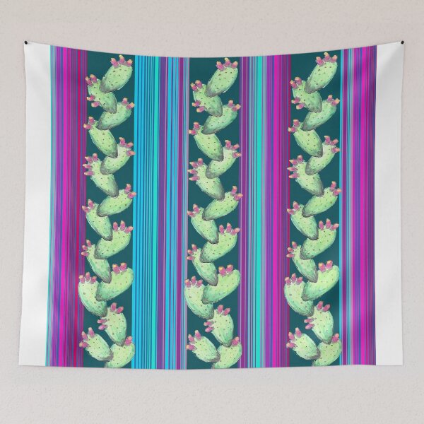 Item preview, Cactus Serape Purple designed and sold by ArtbyAdriane.