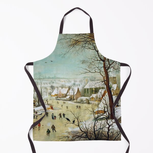 Item preview, Pieter Bruegel the Elder "Winter landscape with skaters and bird trap" designed and sold by Alexandra Dahl.