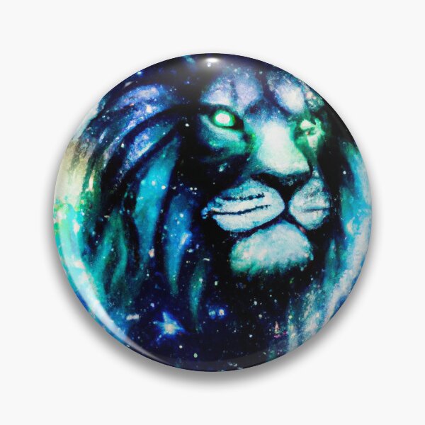 Item preview, Leona - Galactic Lion, Lion Galaxy Art designed and sold by Bookwyrm-Bazaar.