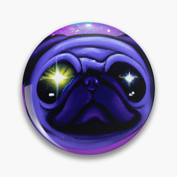 Item preview, Galactic Pug, Pug Galaxy Art designed and sold by Bookwyrm-Bazaar.
