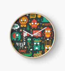 Woodland Animals Clock