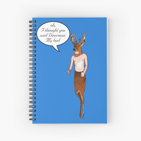Deerman Spiral Notebook