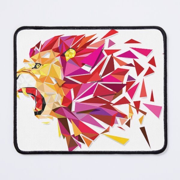 Item preview, geometric lion designed and sold by A2A  SHOP.