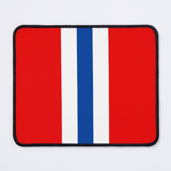 Item preview, Retro Rangers Vertical Bar Stripes Red, White, Blue designed and sold by Sporting Colour.