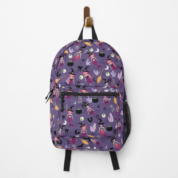 Item preview, Kawaii Witch Mermaids - Dark Purple designed and sold by GriffyPrints.