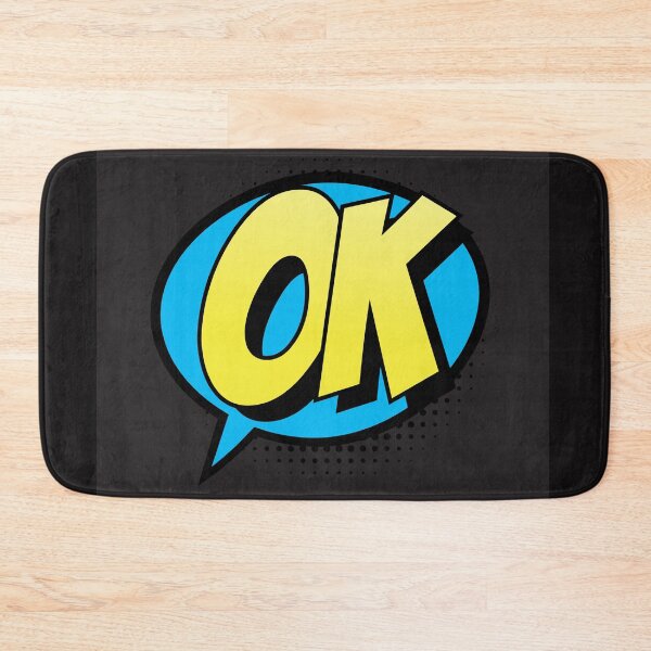 Item preview, OK retro vintage comics style speech bubble designed and sold by yaZzaboy.
