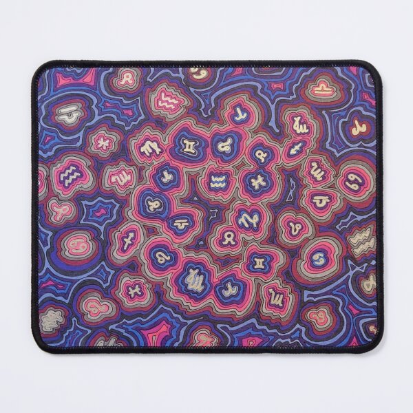 Item preview, Zen Doodle Astrology Dark Night designed and sold by Sarah Kurdila.