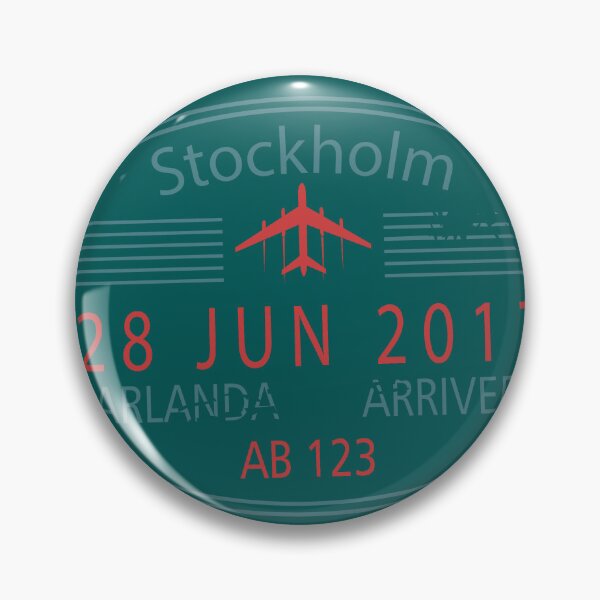 Item preview, Sweden, Stockholm - Passport Stamp designed and sold by Sejmen.