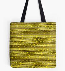 Crime scene Tote Bag