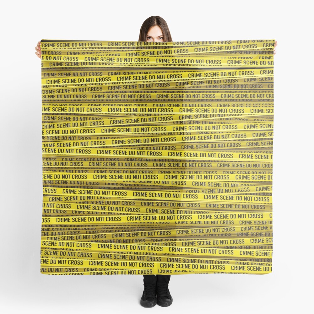 Crime scene Scarf