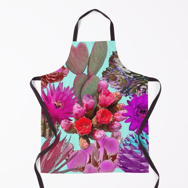 Item preview, Cactus Crazy - Light Blue designed and sold by ArtbyAdriane.