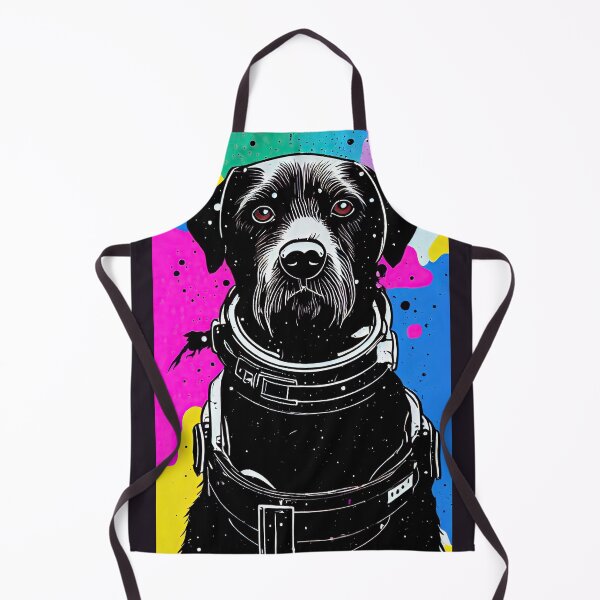 Item preview, Old astronaut black labrador portrait designed and sold by etherElric.