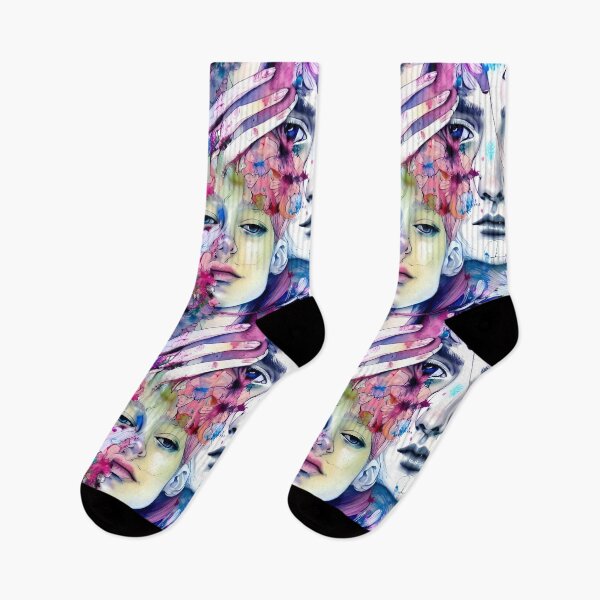 Item preview,  Floral faces IV designed and sold by PinterPattern.