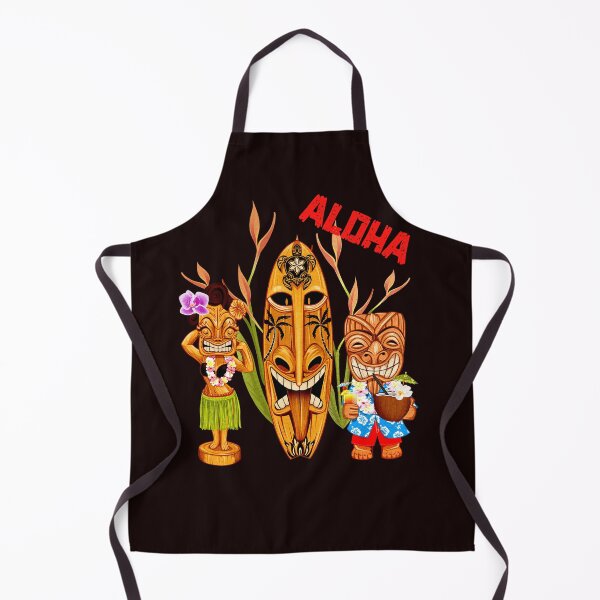 Item preview, Aloha Funny Tiki Hula Hawaiian designed and sold by joseech.