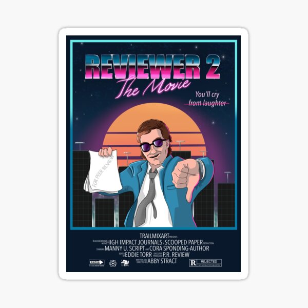 Item preview, Reviewer 2 The Movie Poster designed and sold by Science Lab Designs.