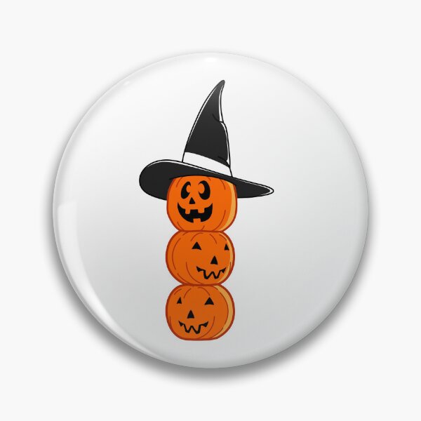 Item preview, Halloween pumpkin with witch hat designed and sold by Global Sisterhood.