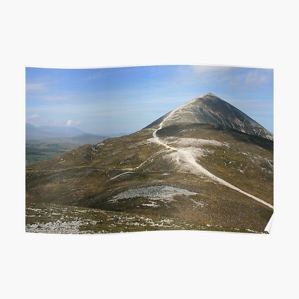 Croagh Patrick mountain Poster