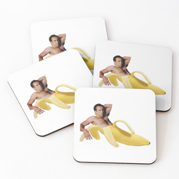 Item preview, Nicolas Cage In A Banana - Original Yellow designed and sold by CARLA9Z.