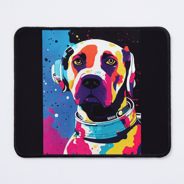 Item preview, Astronaut labrador portrait designed and sold by etherElric.