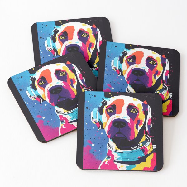 Item preview, Astronaut labrador portrait designed and sold by etherElric.