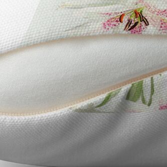 Alternate view of Lily meets Lilia Throw Pillow