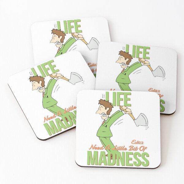 Item preview, LIFE NEED A LITTLE BIT OF MADNESS designed and sold by GAADesignz.