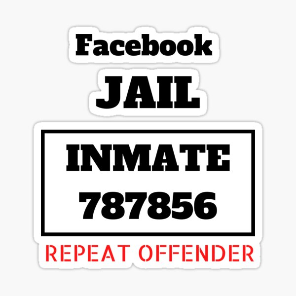 Funny Facebook Jail Inmate Repeat Offender Gag Gift T-Shirt Funny Facebook Jail Inmate Repeat Offender Gag Gift T-Shirt