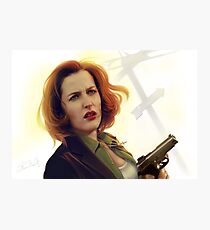 Scully, verdammt Fotodruck