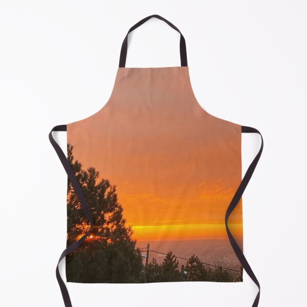 Item preview, orange sunset by the trees designed and sold by stainedauroras.