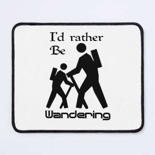 Item preview, Id rather be wandering, I would rather be wandering,V666.  designed and sold by Chakilogy.