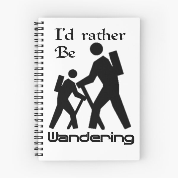 Item preview, Id rather be wandering, I would rather be wandering,V666.  designed and sold by Chakilogy.