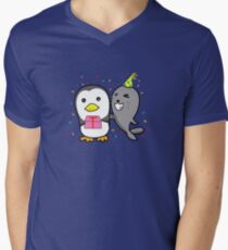 Penguin Men's V-Neck T-Shirt