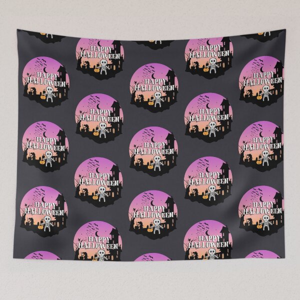 Item preview, Halloween Scary Funny Skeleton Trick Or Treater designed and sold by GleamingGiant.