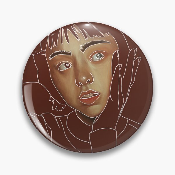Item preview, Portrait line art and realism mixed portrait designed and sold by aliciab013.