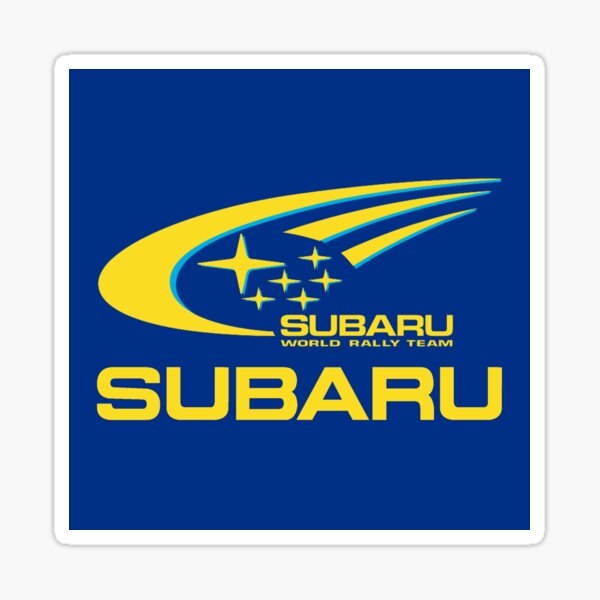 Subaru World Rally Team Sticker For Sale By PSstudio Redbubble