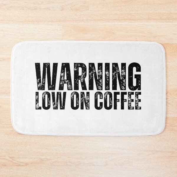 Item preview, Warning low on coffee designed and sold by PellSilversmith.