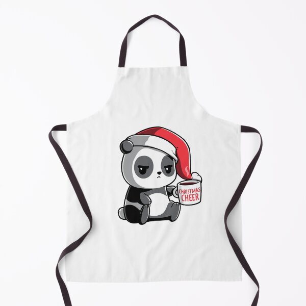 Item preview, funny panda Christmas cheer angry sad mad gift for friend designed and sold by noha alzohbi.