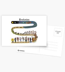 evolution Postcards