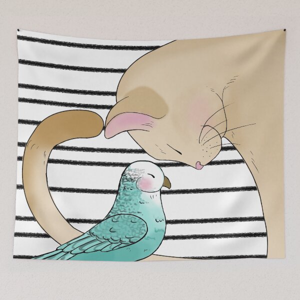 Item preview, Cat love designed and sold by itsmiupanda.