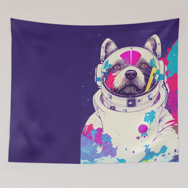 Item preview, Astronaut himalayan portrait designed and sold by etherElric.