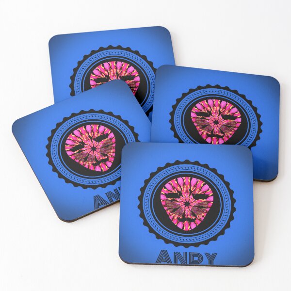 Item preview, Andy - Funny Mustache Alien - First Name designed and sold by LV-creator.