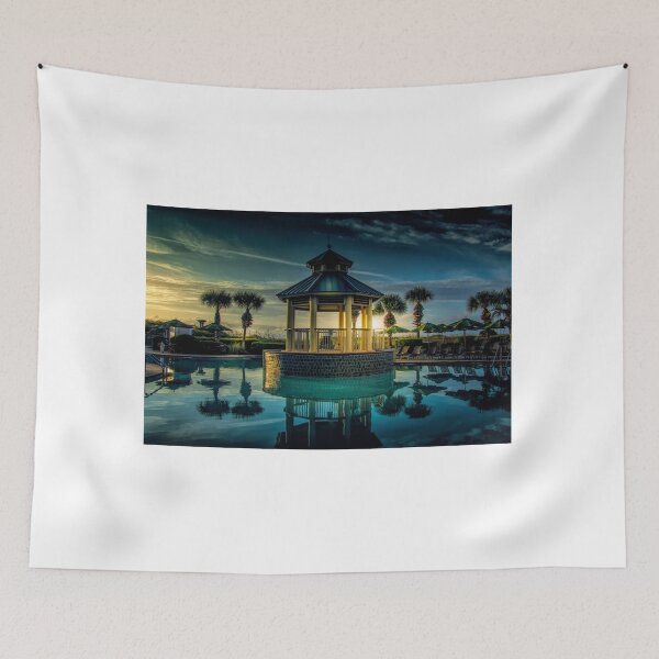 Item preview, Hilton Head Pool Gazebo designed and sold by nbrandsberg.
