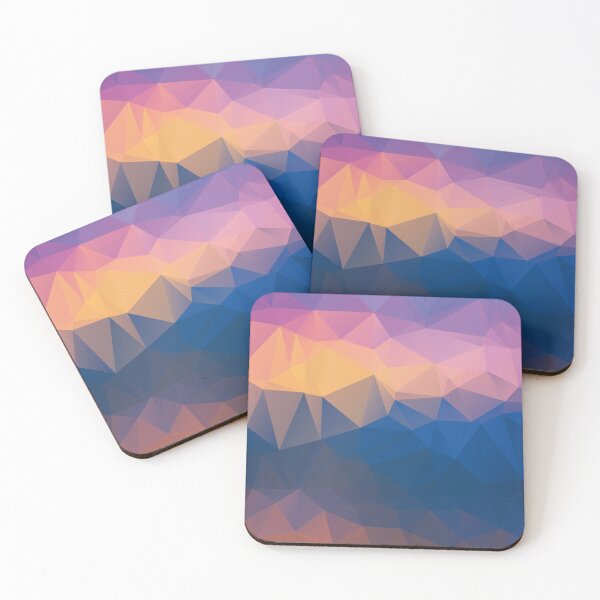 Item preview, triangle polygon pattern designed and sold by mozizy.