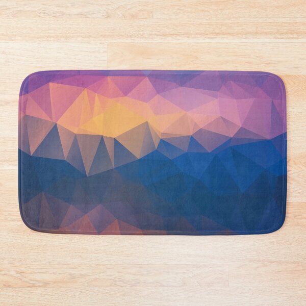 Item preview, triangle polygon pattern designed and sold by mozizy.