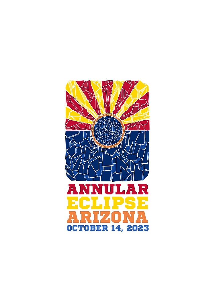 Thumbnail 5 of 5, Graphic T-Shirt, Arizona Annular Eclipse 2023 designed and sold by Eclipse2024.