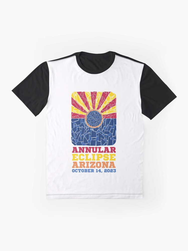 Thumbnail 4 of 5, Graphic T-Shirt, Arizona Annular Eclipse 2023 designed and sold by Eclipse2024.