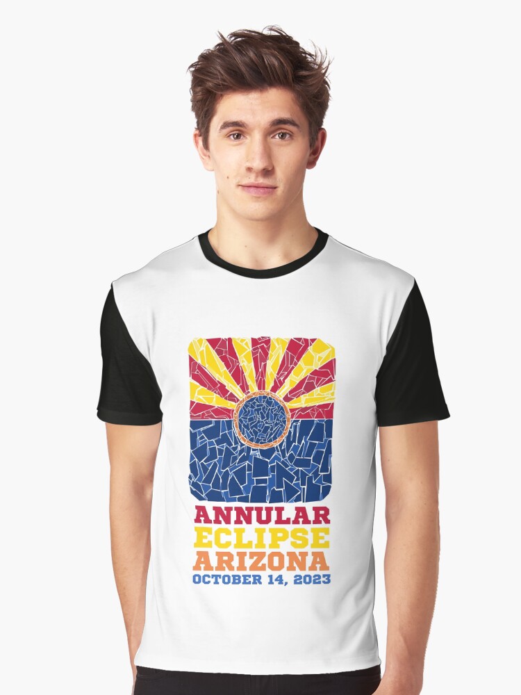 Thumbnail 1 of 5, Graphic T-Shirt, Arizona Annular Eclipse 2023 designed and sold by Eclipse2024.